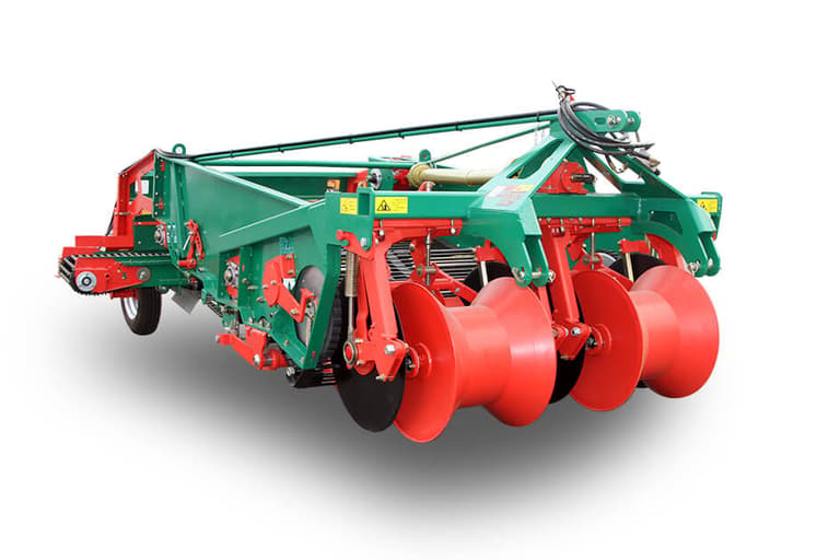 Side-Discharge Potato Harvester