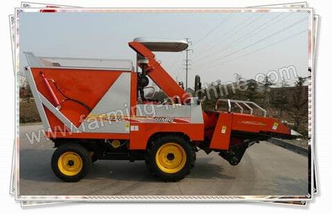 corn harvesting machine