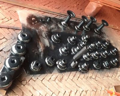 disc harrows components