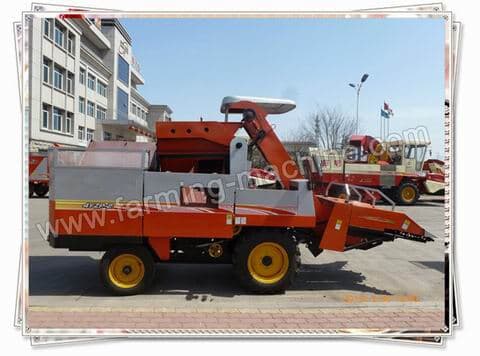 corn harvester