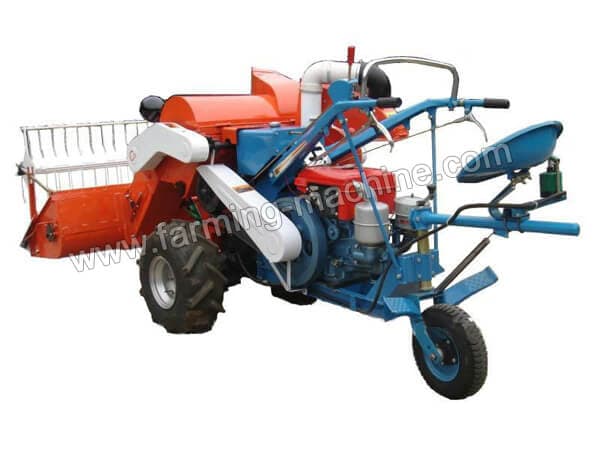 portable rice harvester