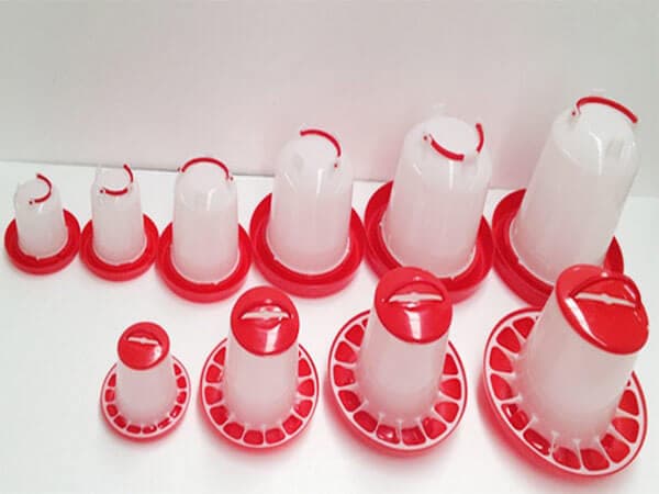 chicken feeder manual barrel