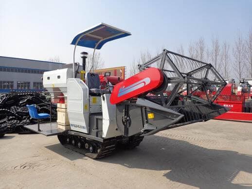 paddy combine harvester